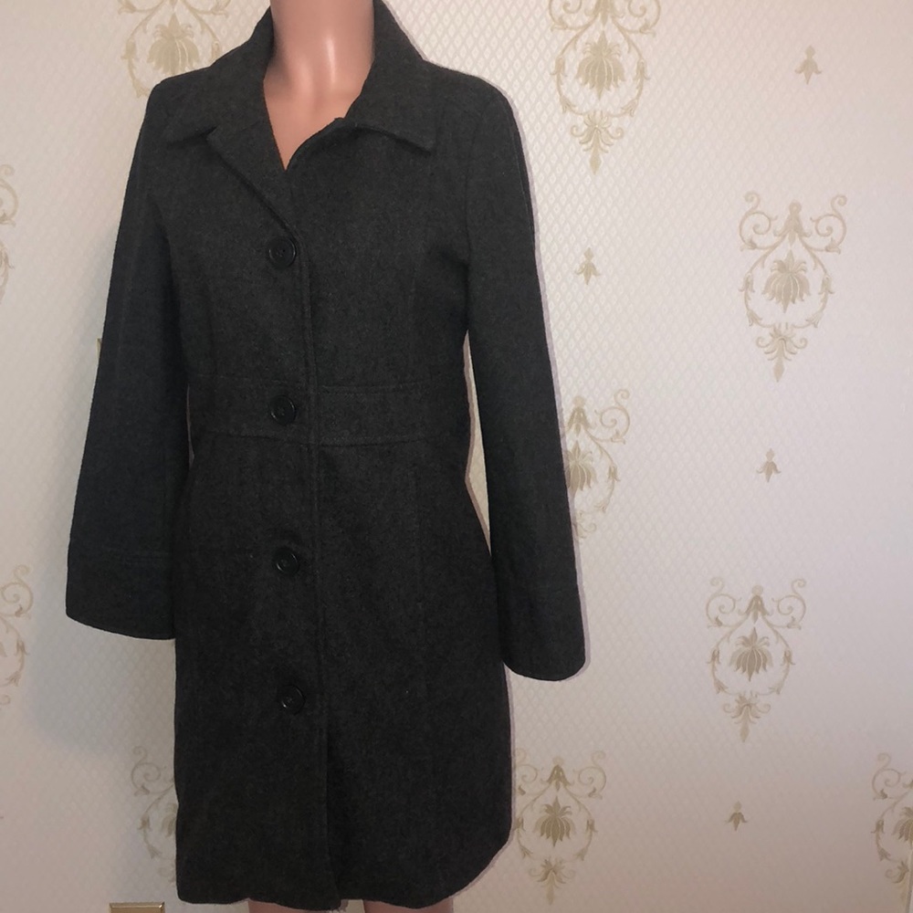 Gray 🧥Wool Trench Coat 🧥